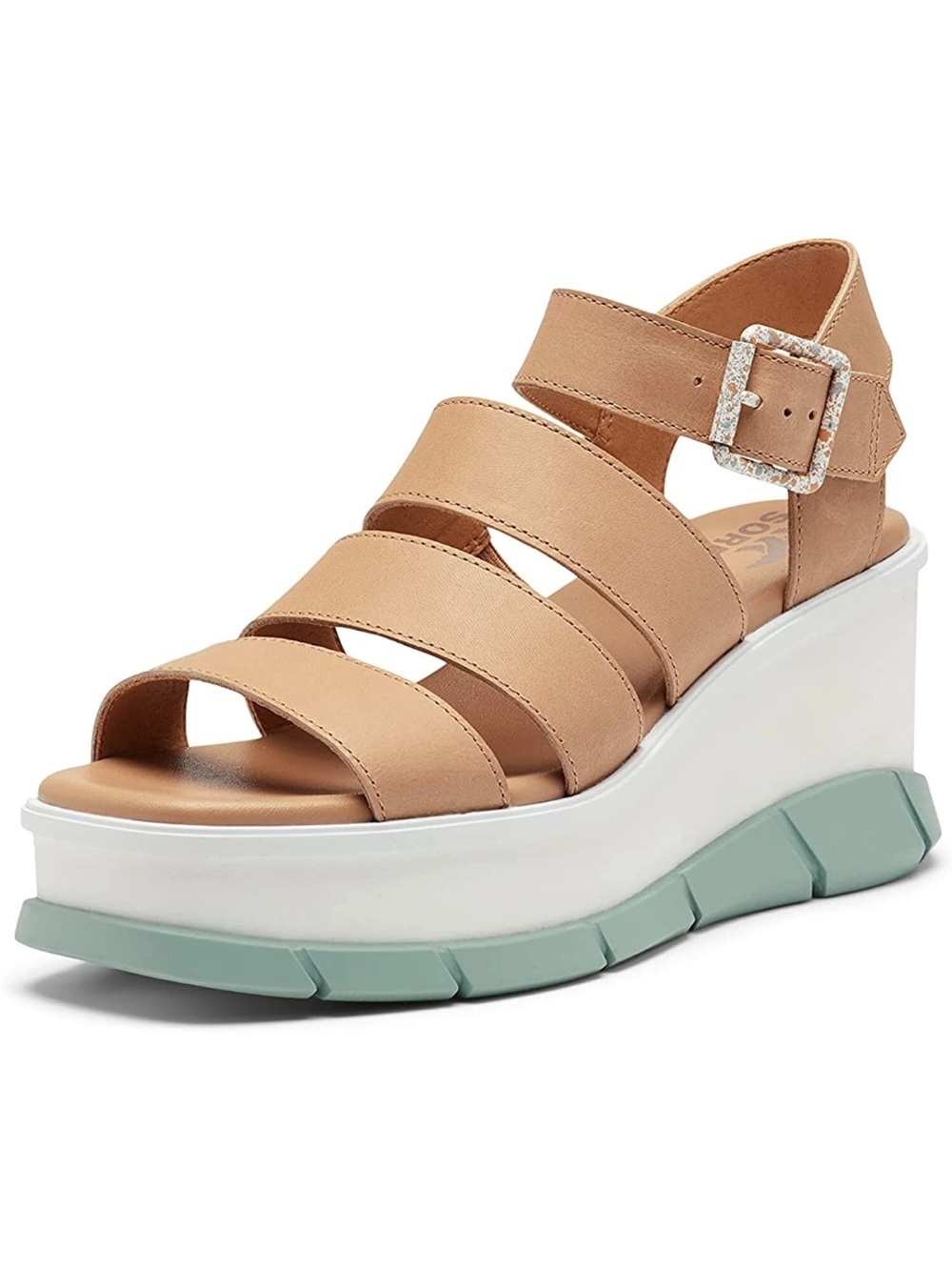 Sorel Women’s Joanie III Ankle MultiStrap Wedge Platform Sandal SZ 11